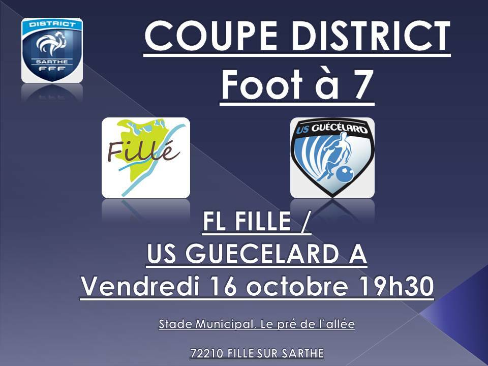 district de la sarthe de football